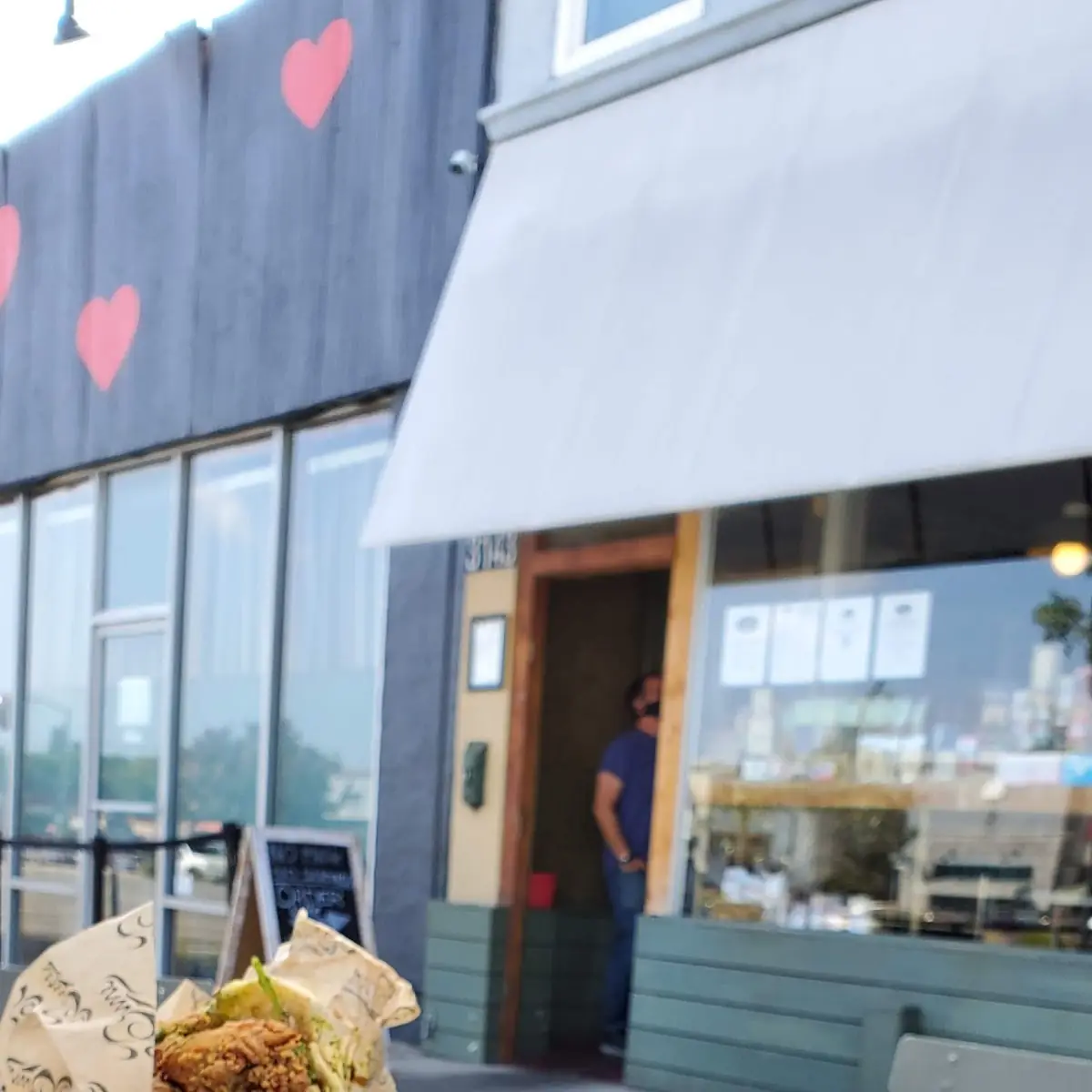 Fried Chicken Shawarma Sandwich