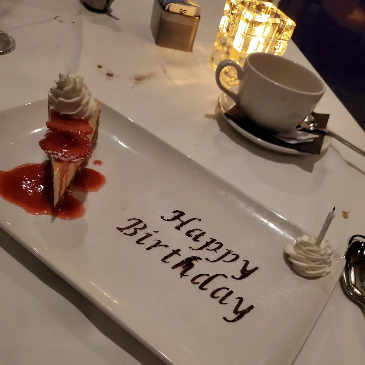 Happy Birthday Cheesecake