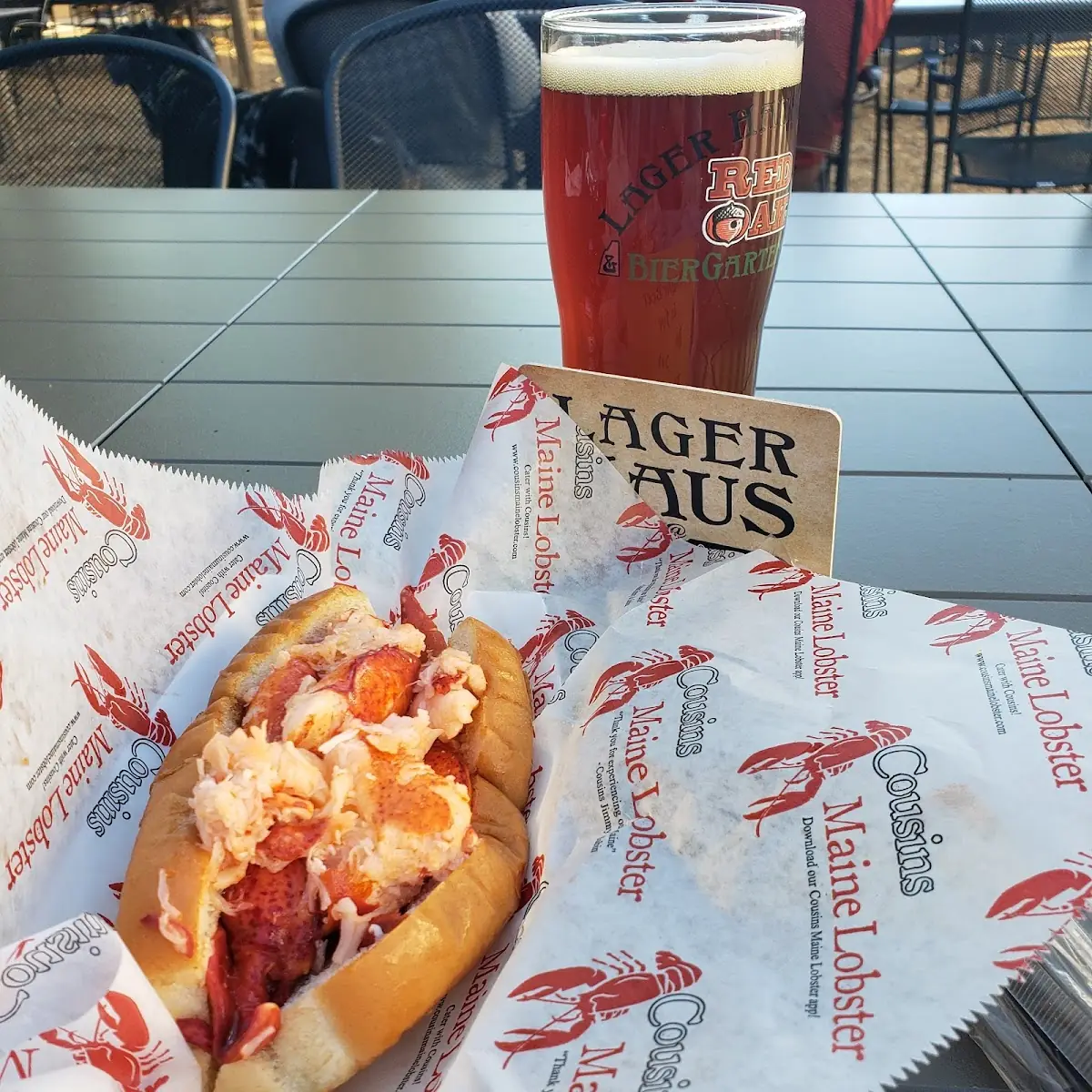 Lobster Roll and Red Oak