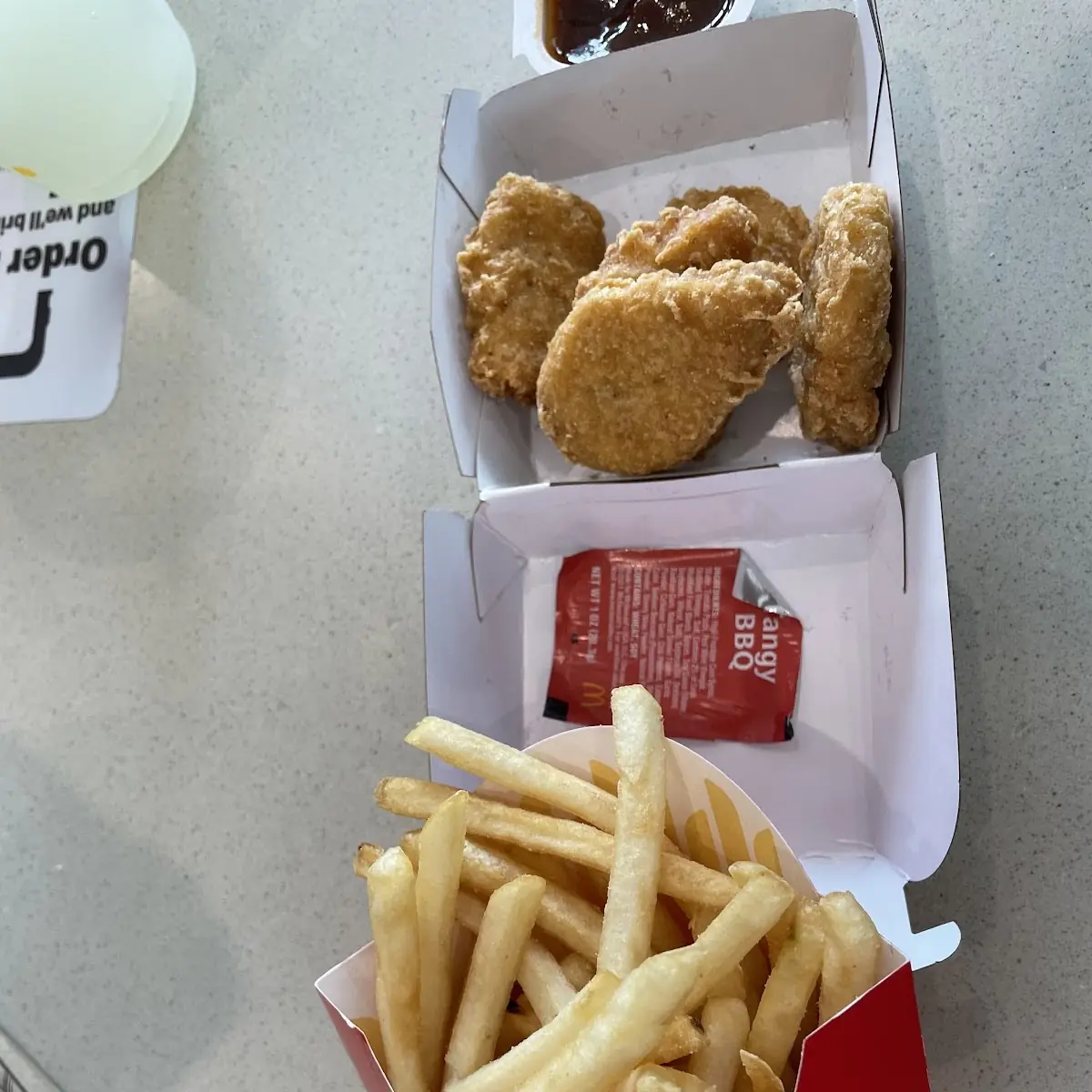 40 PC Chicken Mcnuggets & 2 Large Fries
