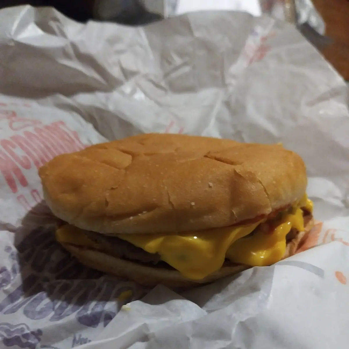 Double Cheeseburger Suppose to Be Without Cheese