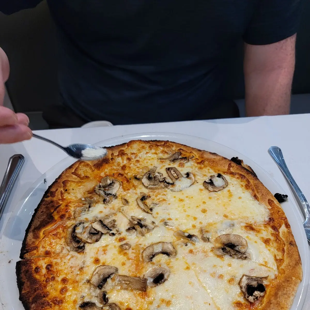 Mushroom Pizza