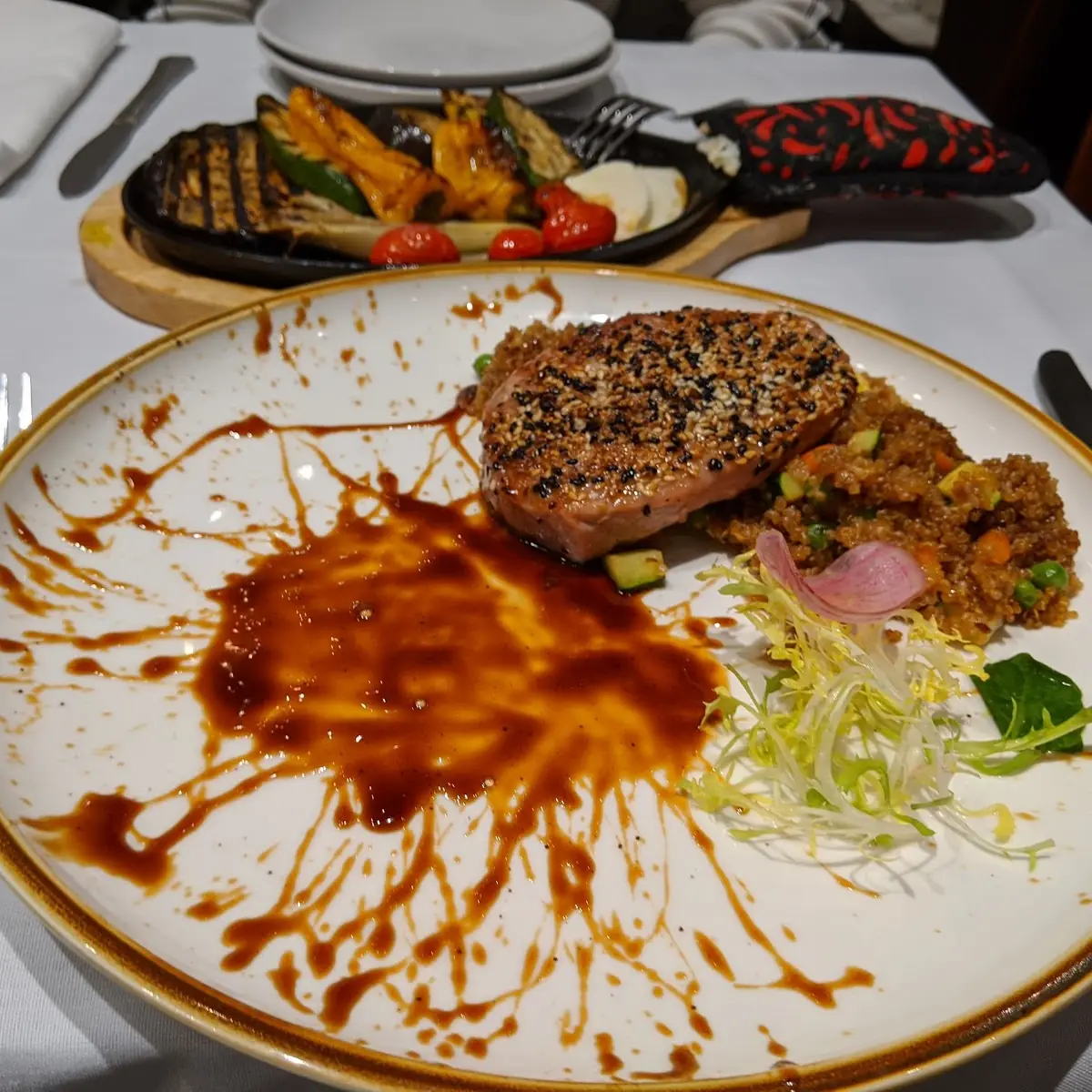 Sesame Seed Crusted Tuna