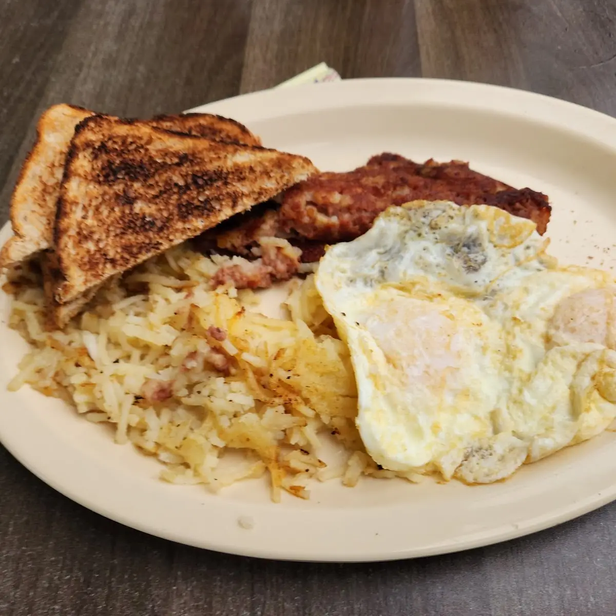 Corned Beef Breakfast w Hash Browns