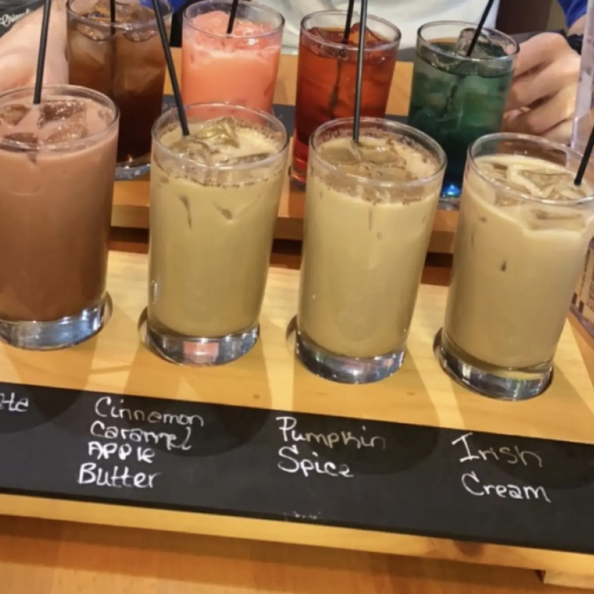 Coffee Flights Dine in Only