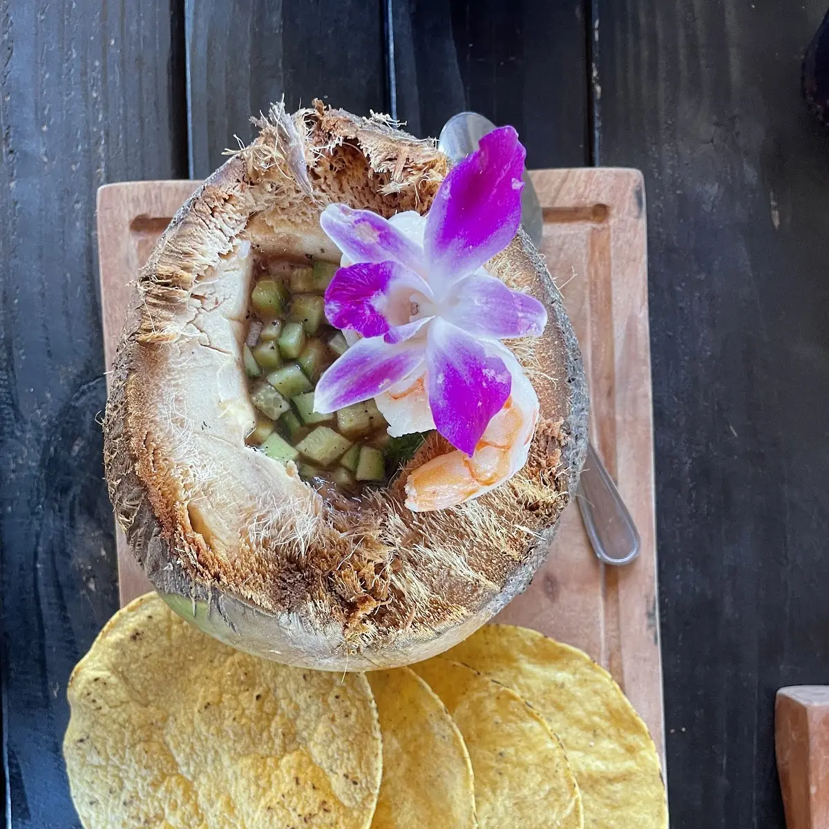Ceviche De Coco Coconut Ceviche