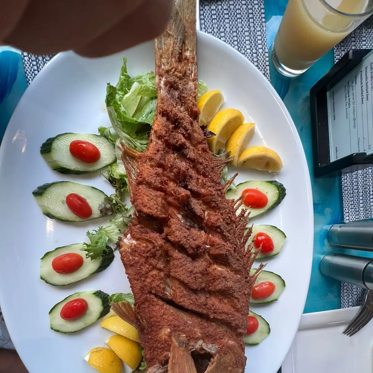 Deep Fried Whole Snapper