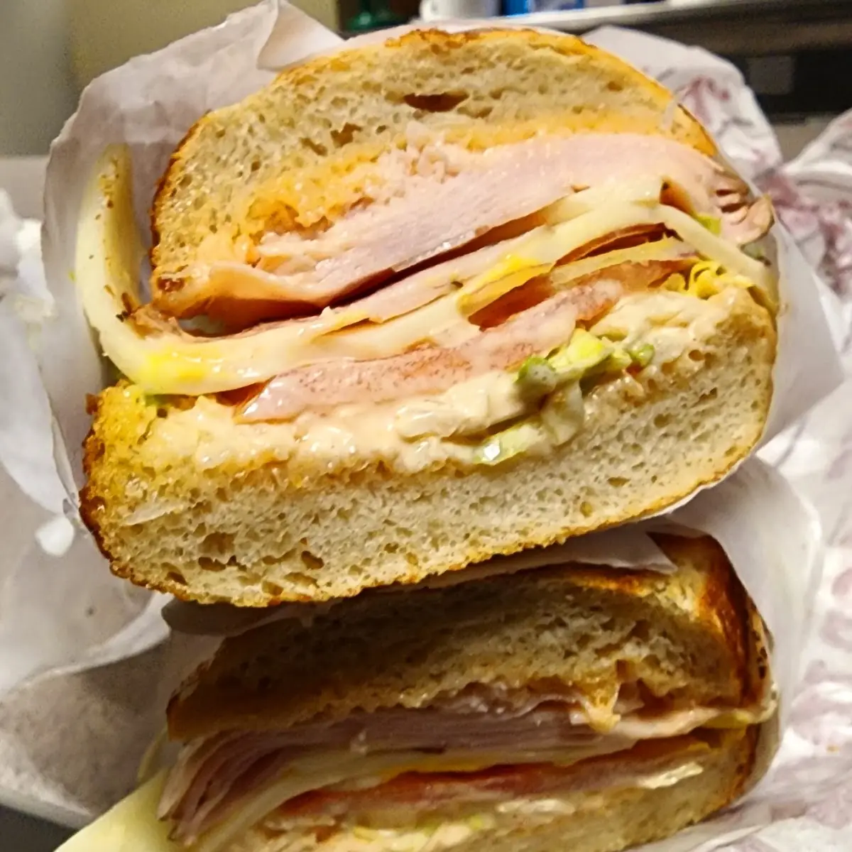 Cracked Pepper Turkey Sandwich