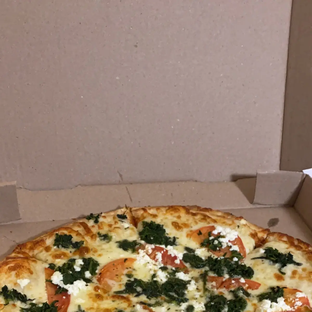Spinach Pizza