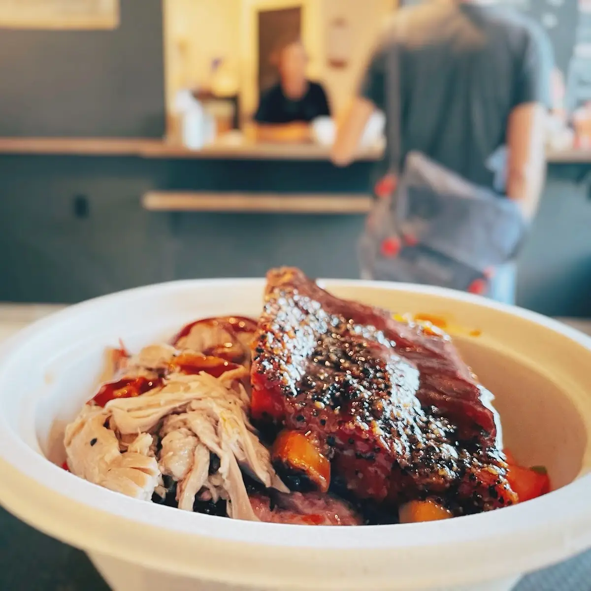 Ribs Pulled Pork