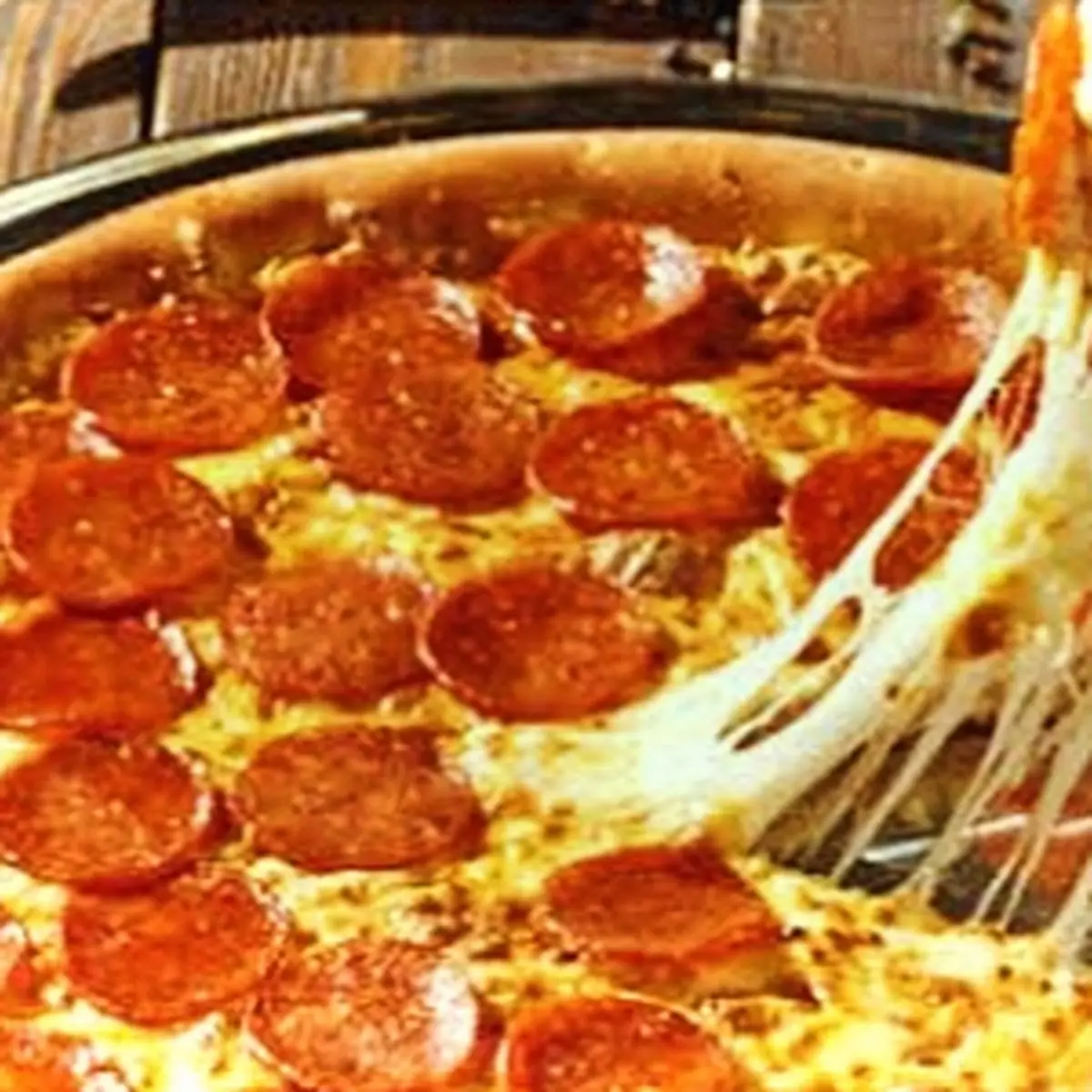 Pork Pepperoni Double Cheese Pizza