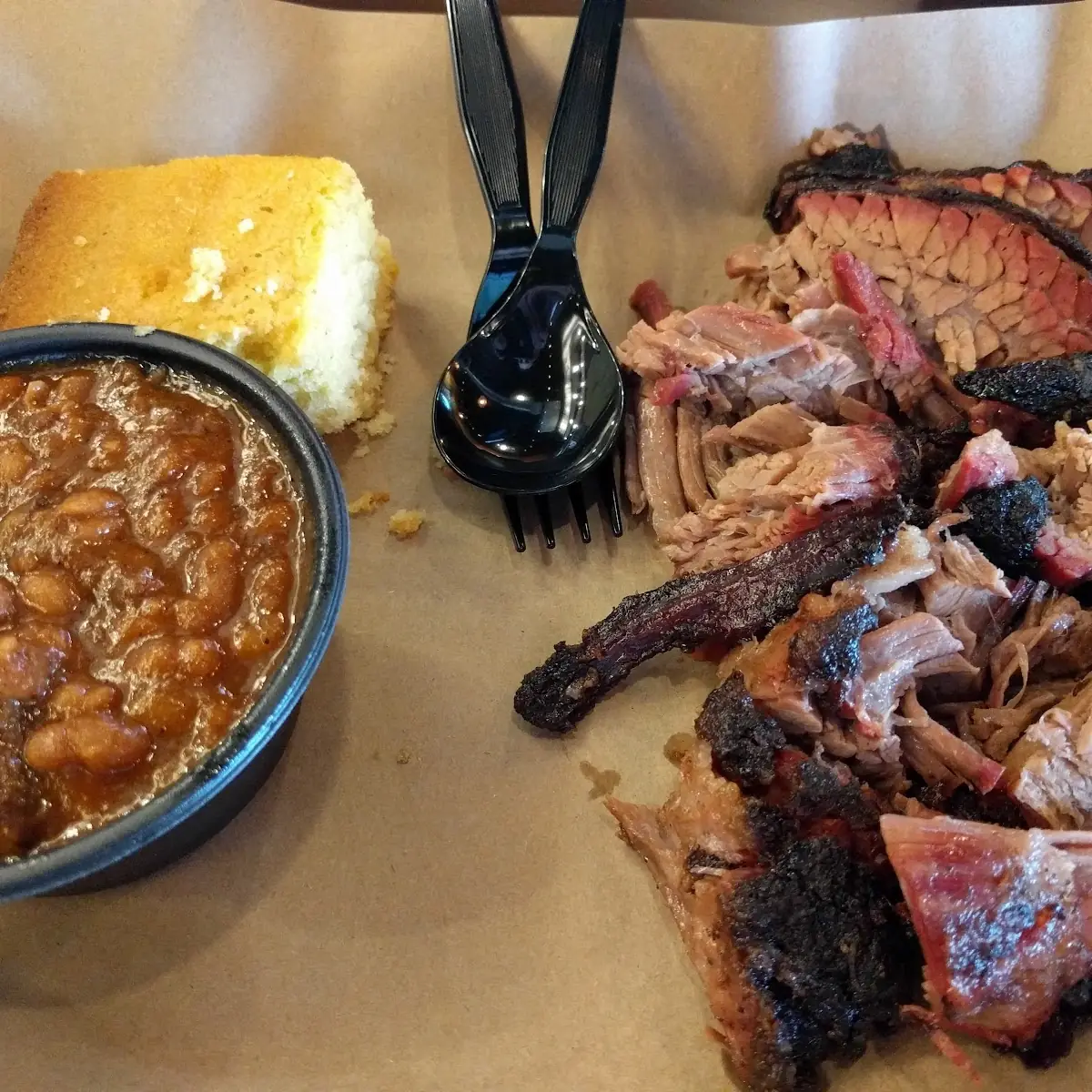 Chopped Brisket Sandwich with Chili