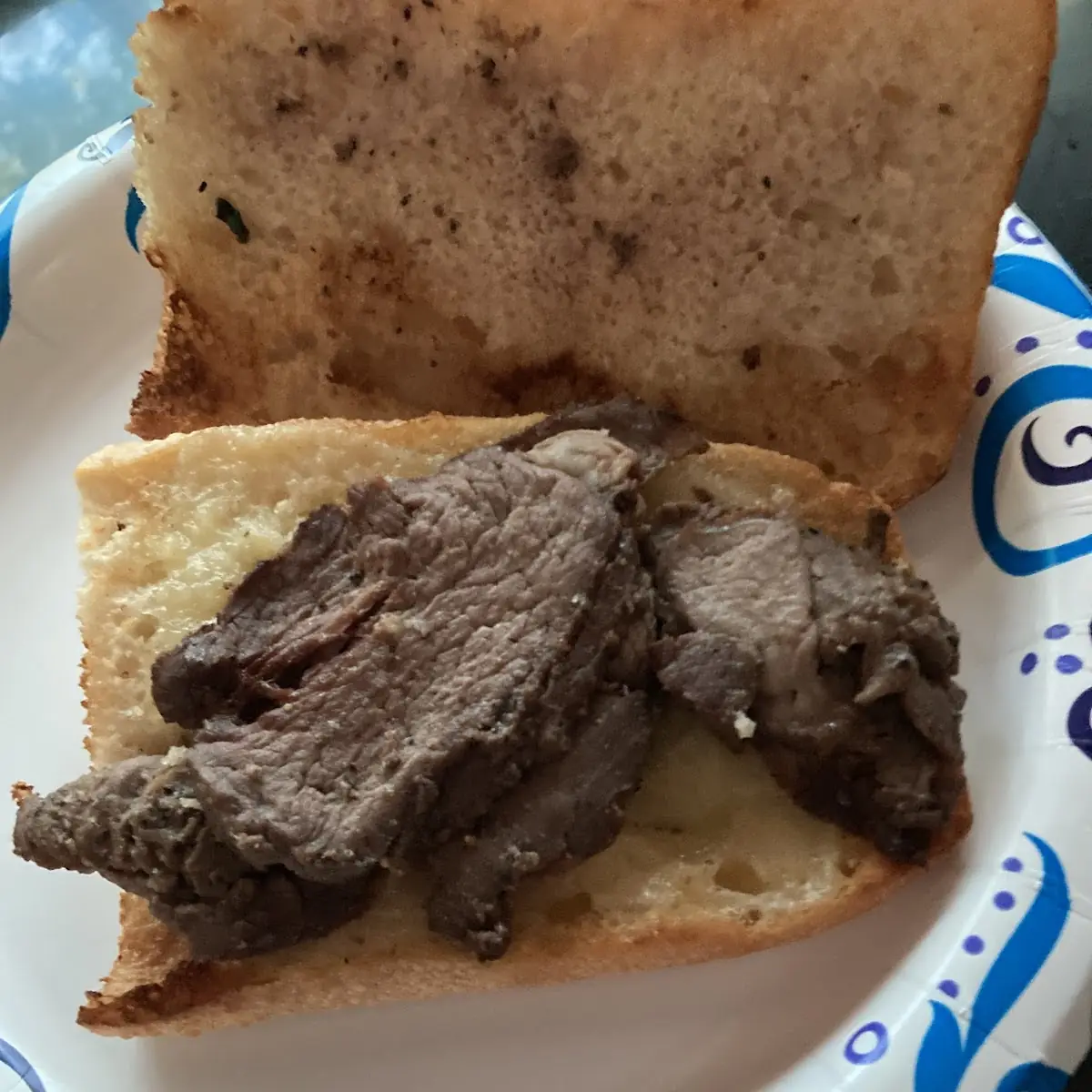 Beef and Cheese Sandwich