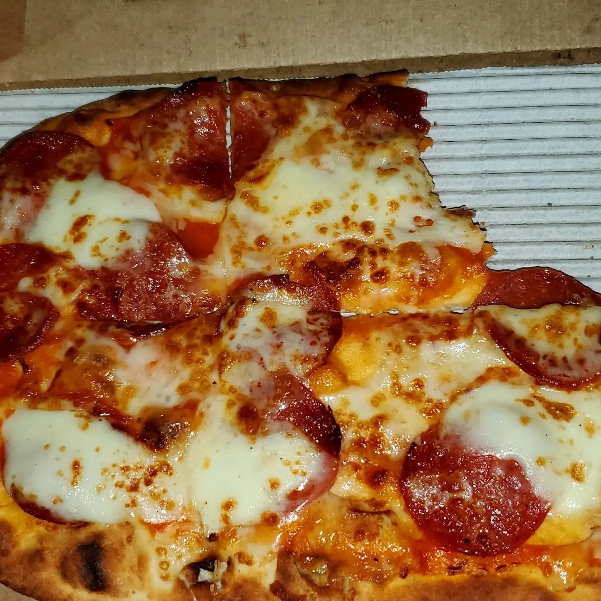Pepperoni Flatbread Pizza