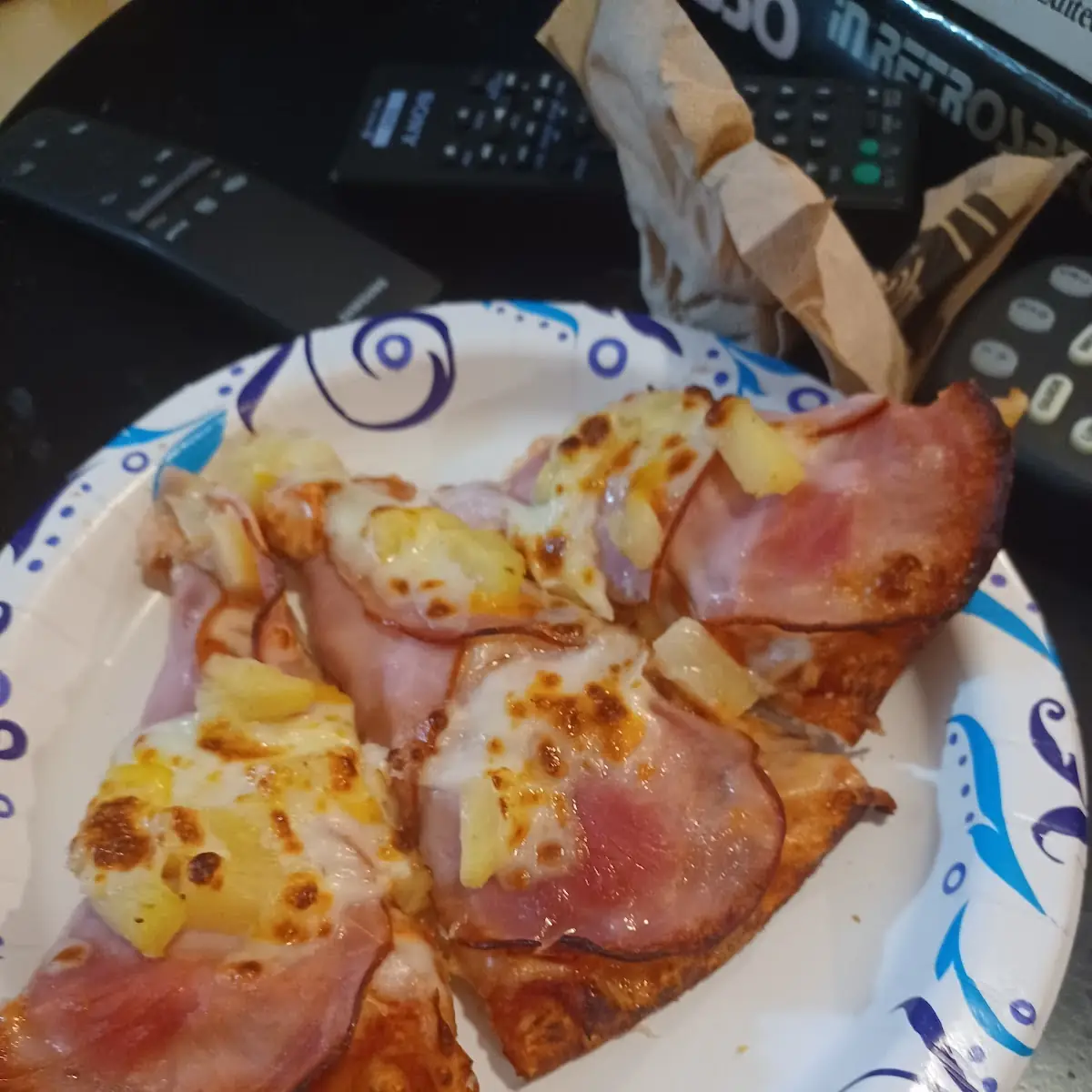 Hawaiian Pizza Slice
