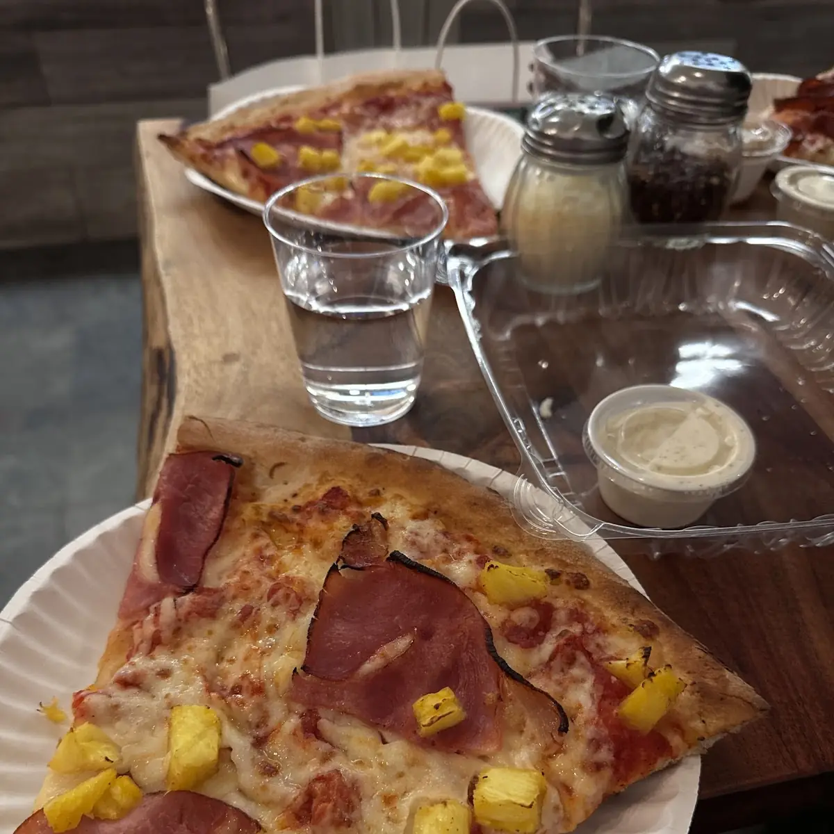 Hawaiian Pizza Slice