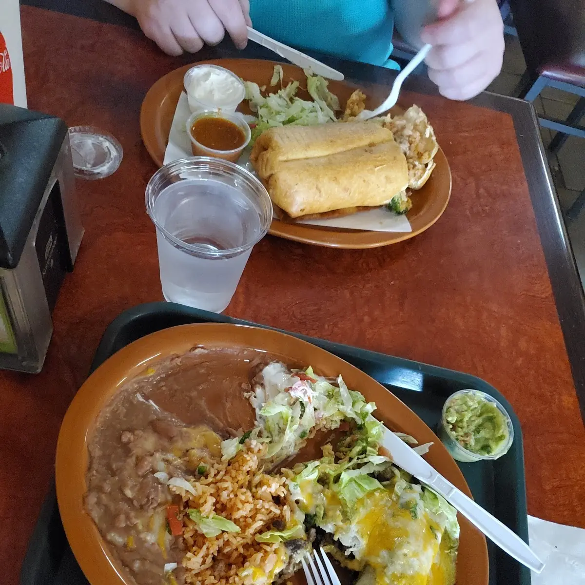 Tostada de Pollo Deshebrado / Shredded Chicken Tostada