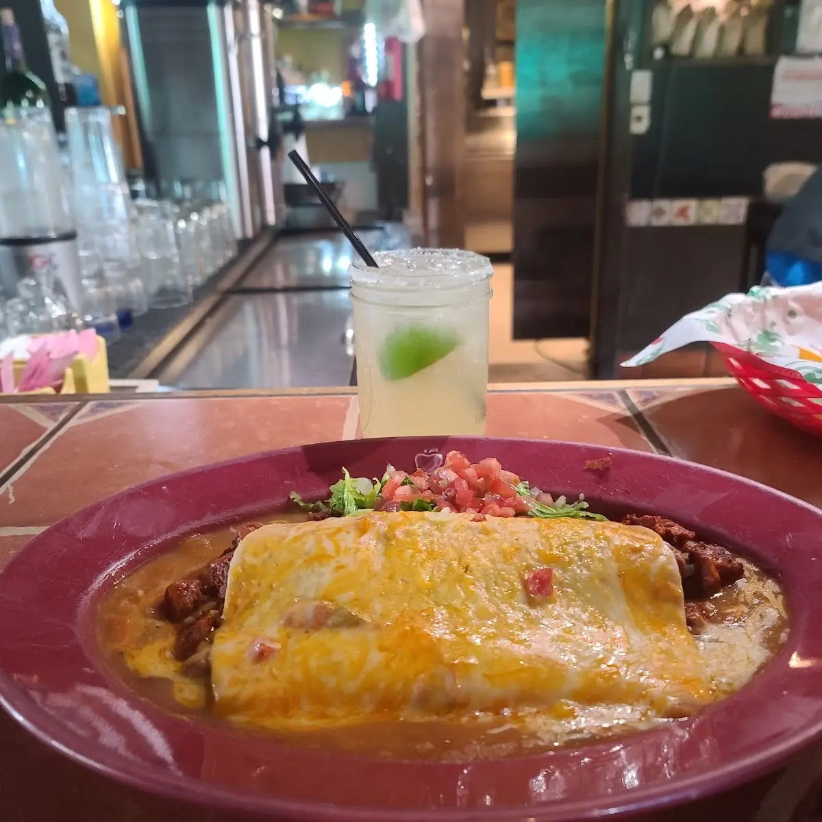 Shredded Beef Burrito