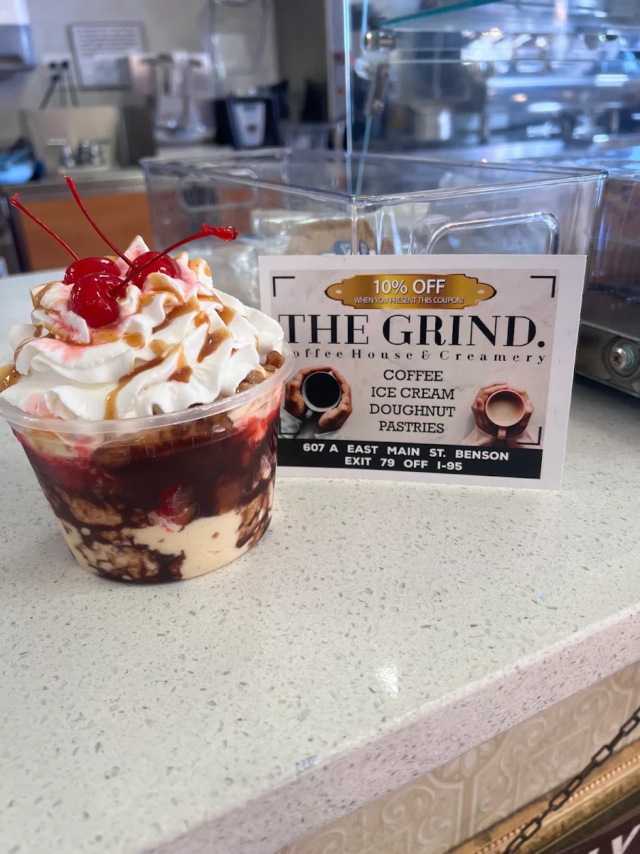 Special Sundae with Pumpkin Ice Cream