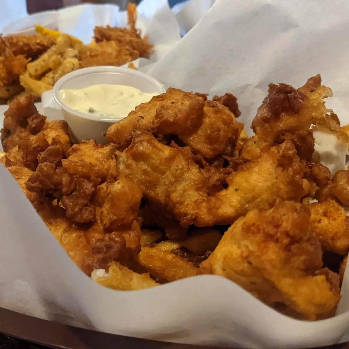 Fish and Chips Coconut Shrimp