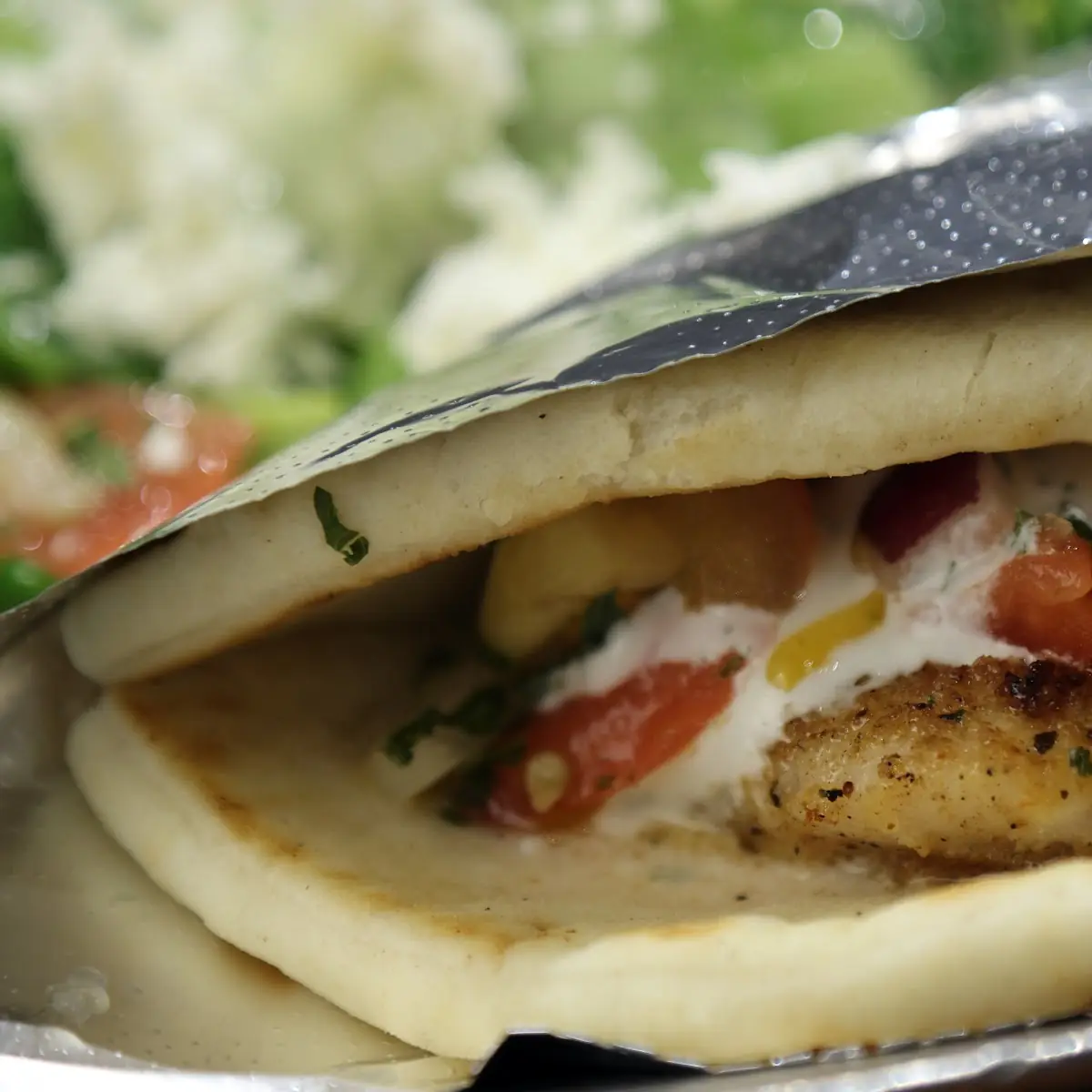 Tilapia Gyro Wrap