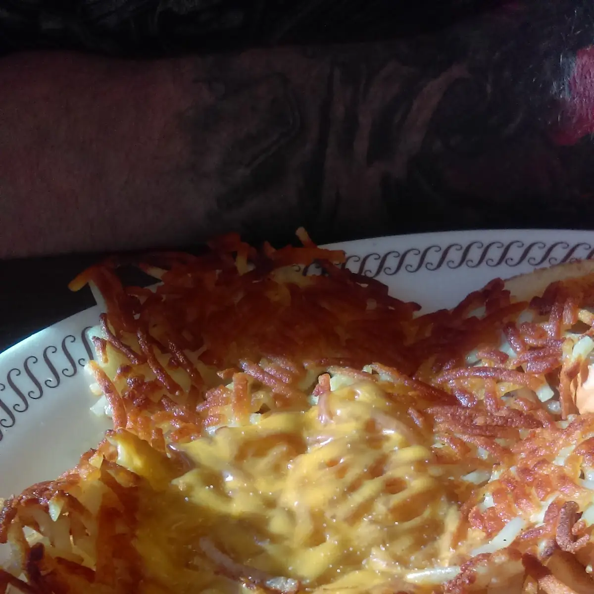 Hash Browns and Cheese