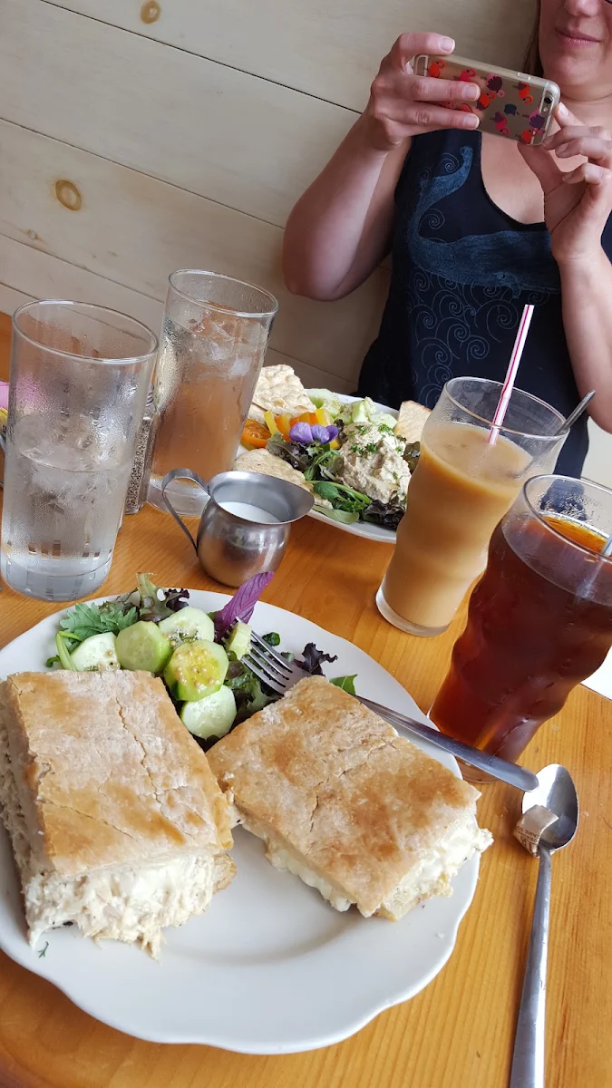 Panini with Side Salad