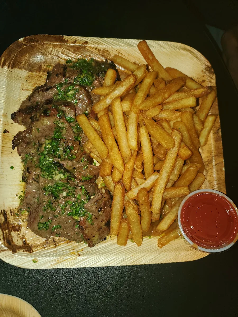 Sirloin Steak and Fries