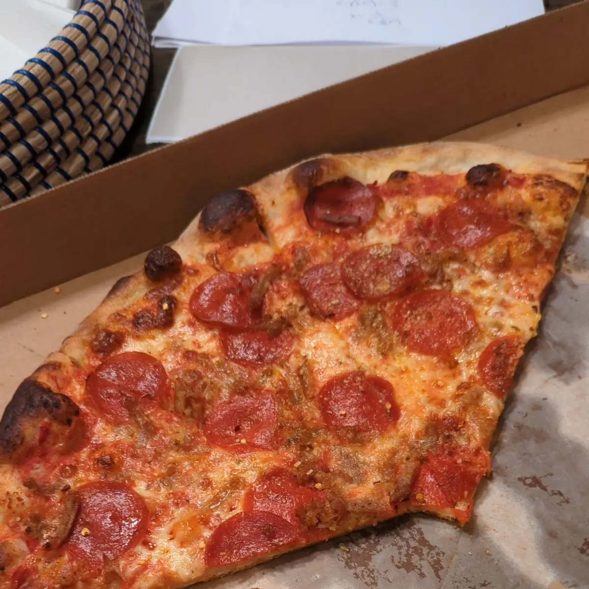 Pepperoni and Sausage Pizza