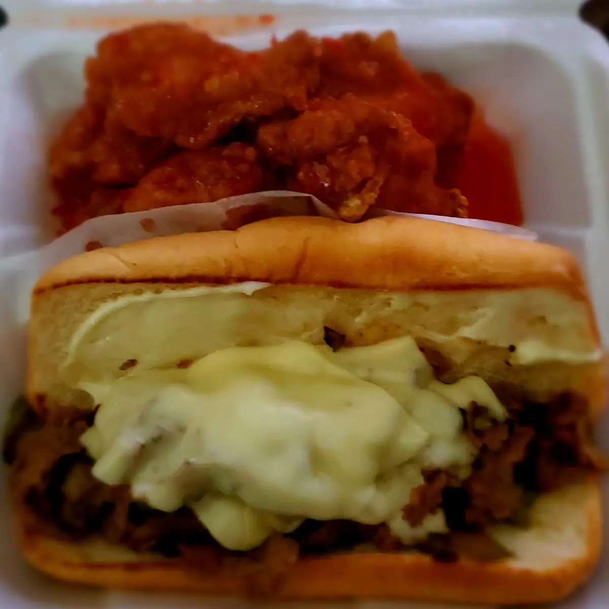 Philly Cheesesteak Combo Wing