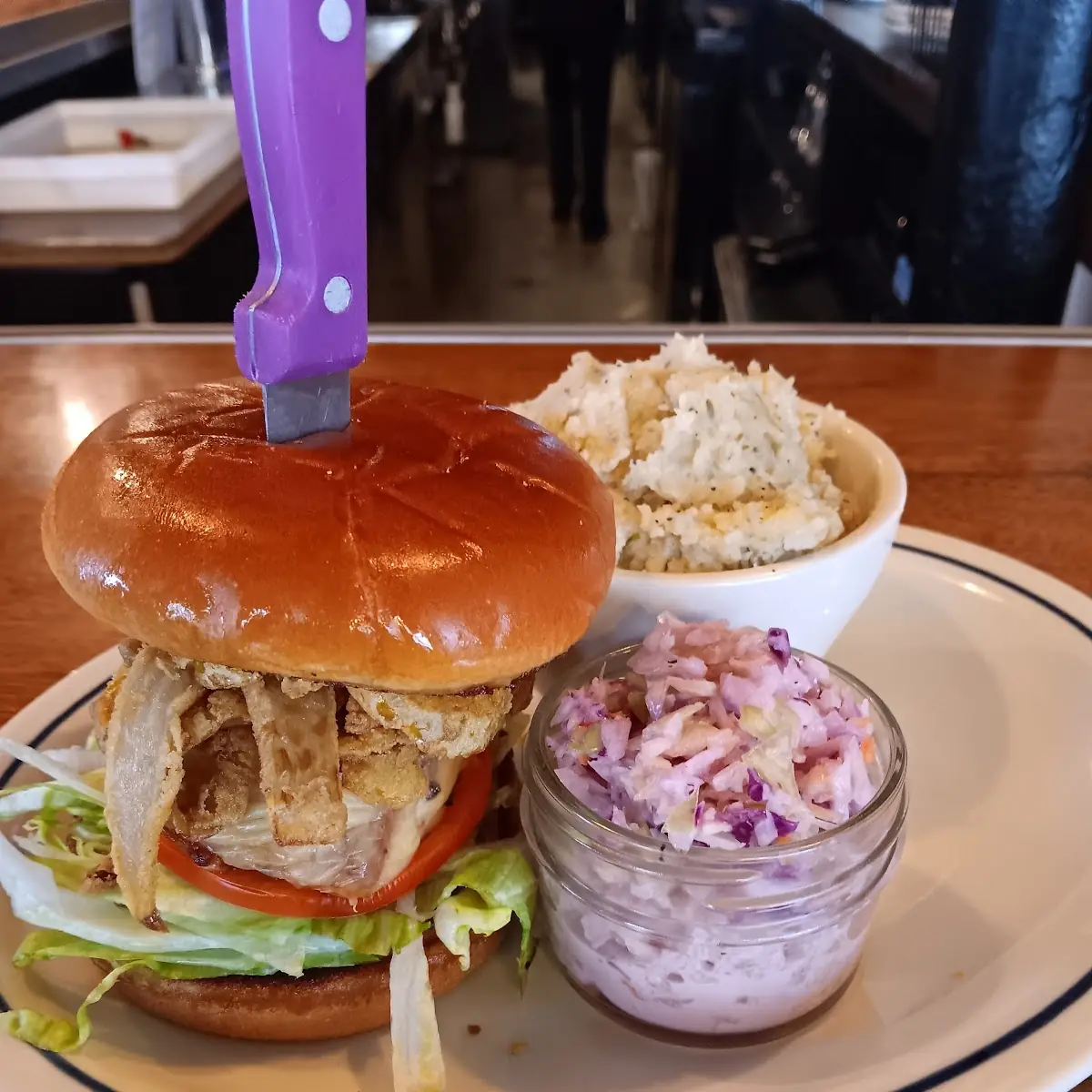 Salmon Burger