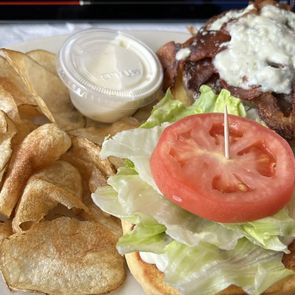 Blue Cheese Bacon Burger