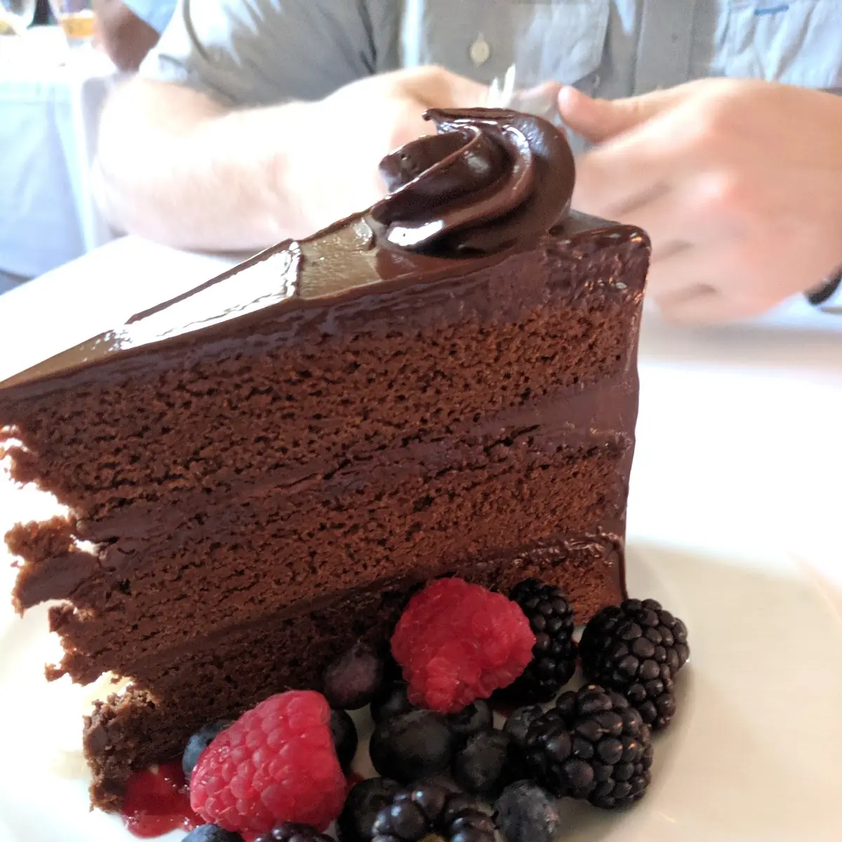 Sour Cream Ganache Cake
