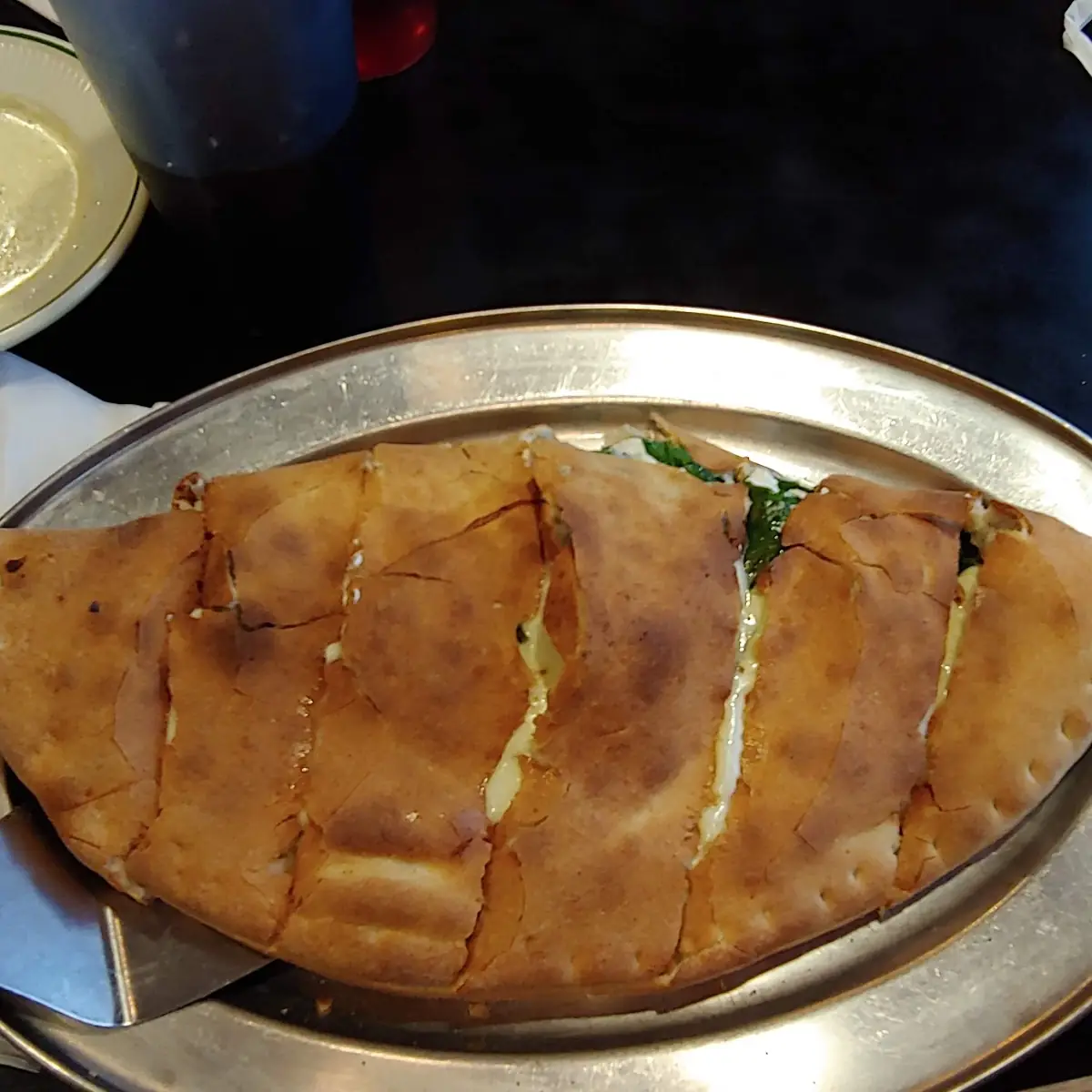 Mediterranean Chicken Calzone