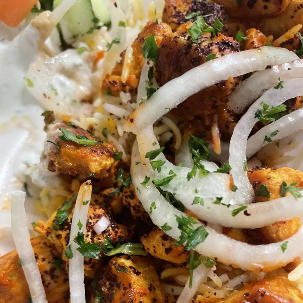 Chicken Kabob Plate