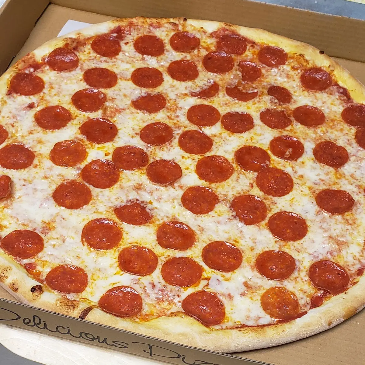 Pepperoni Pizza with Extra Cheese Pizza