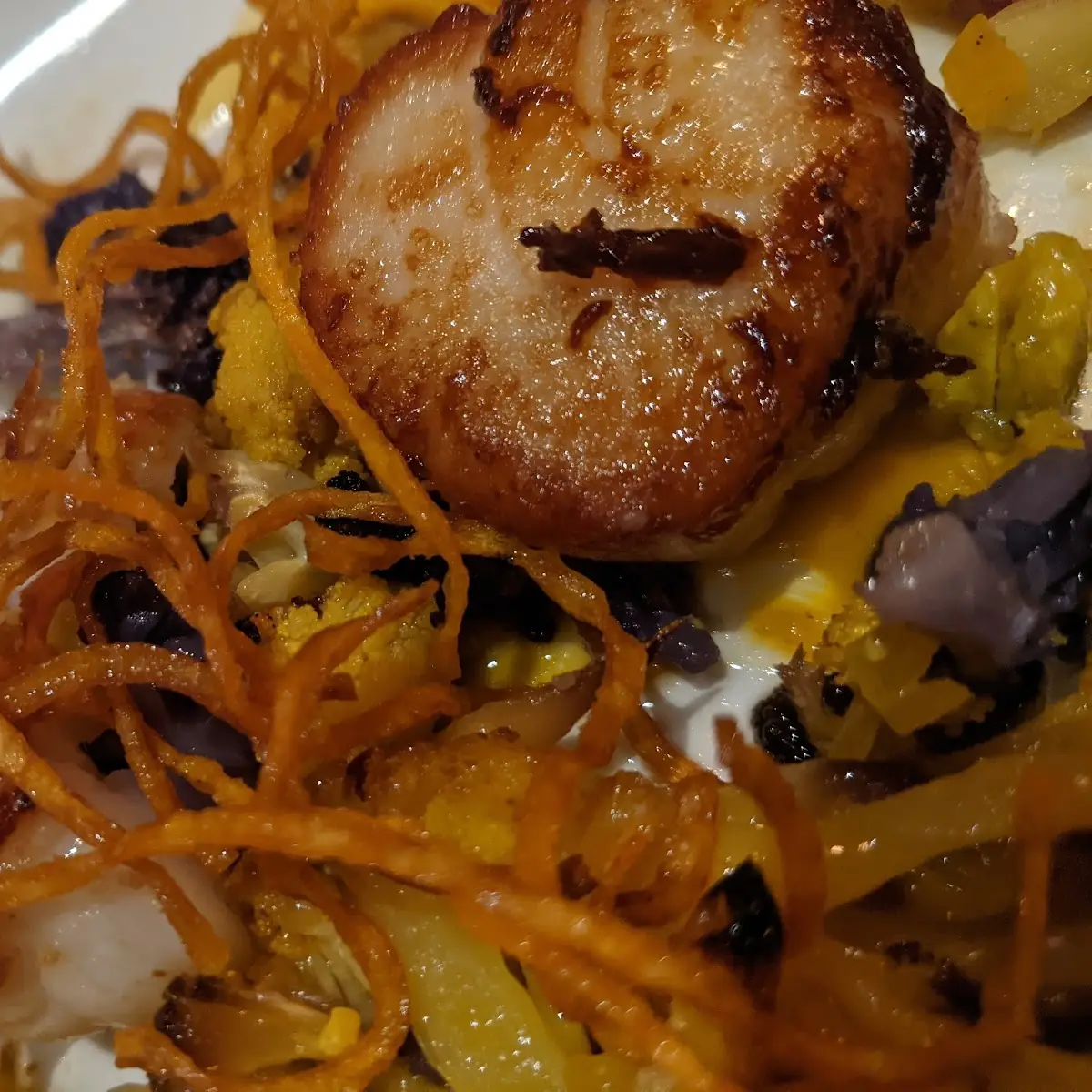 Pan Seared Scallops