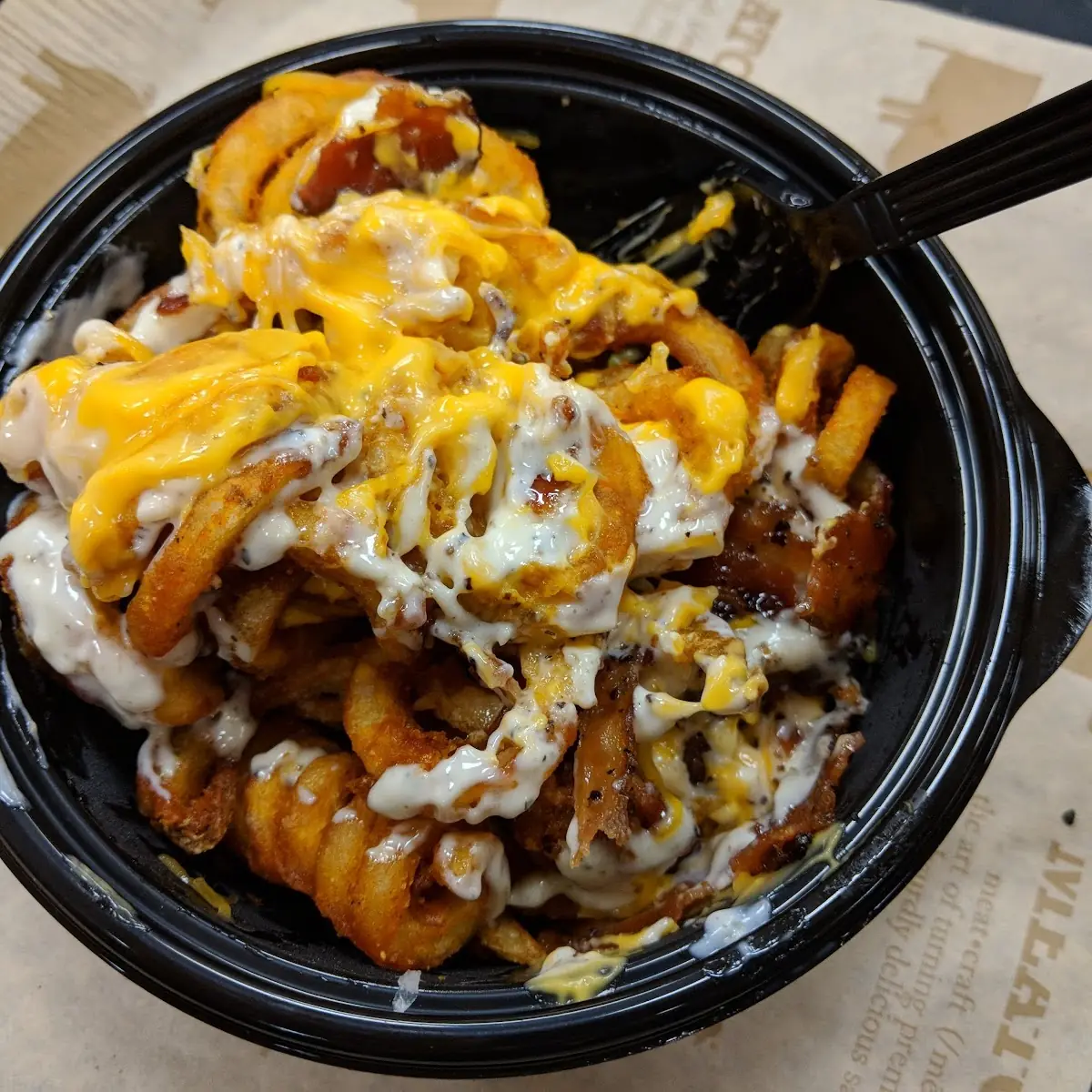 Loaded Curly Fries