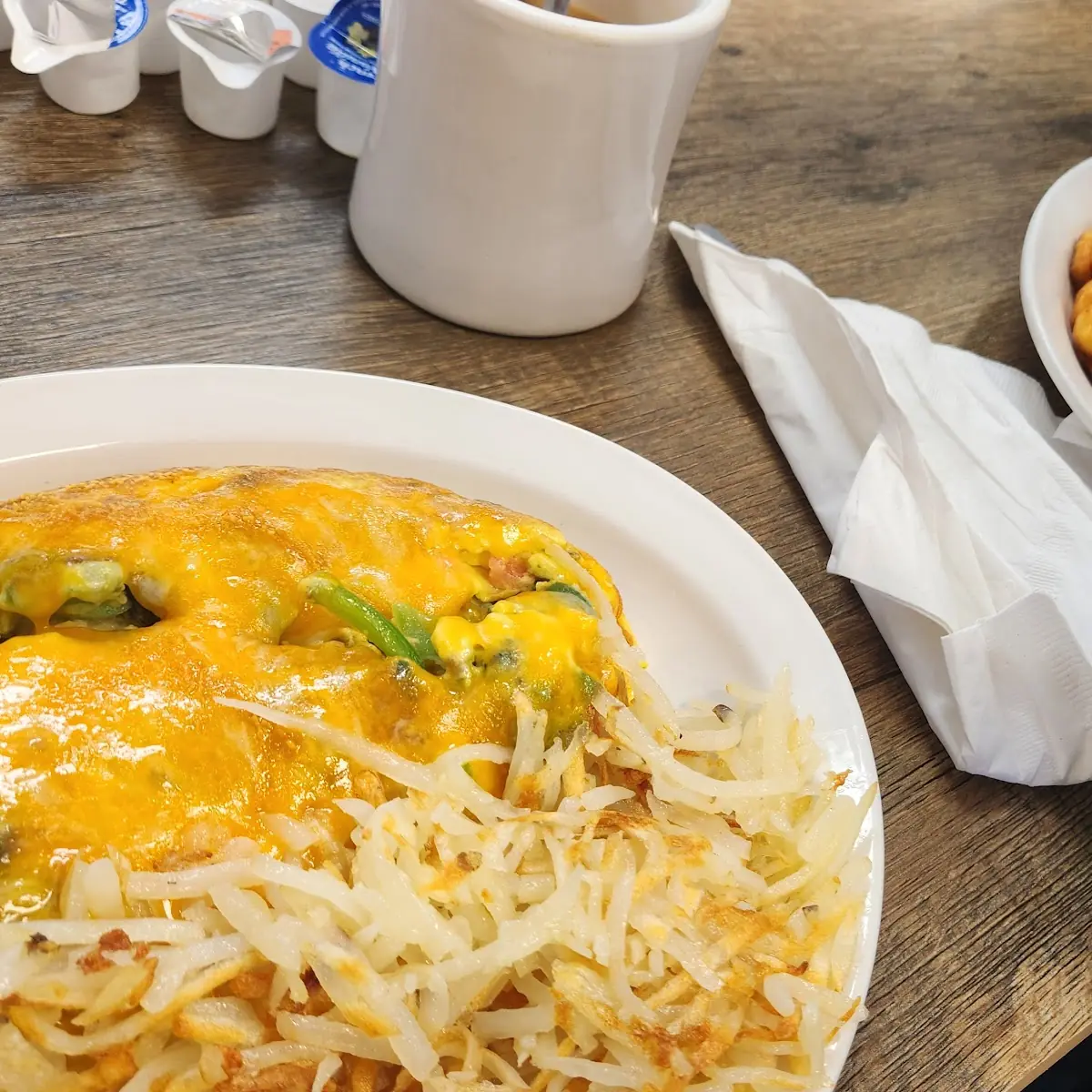 Corned Beef Hash & Two Egg Platter