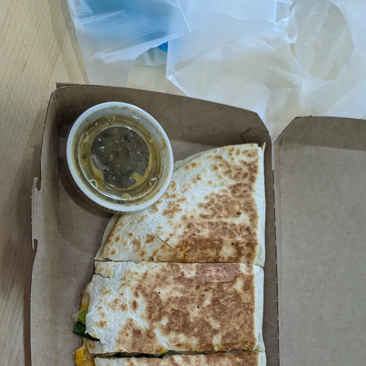 Salsa Verde Quesadilla