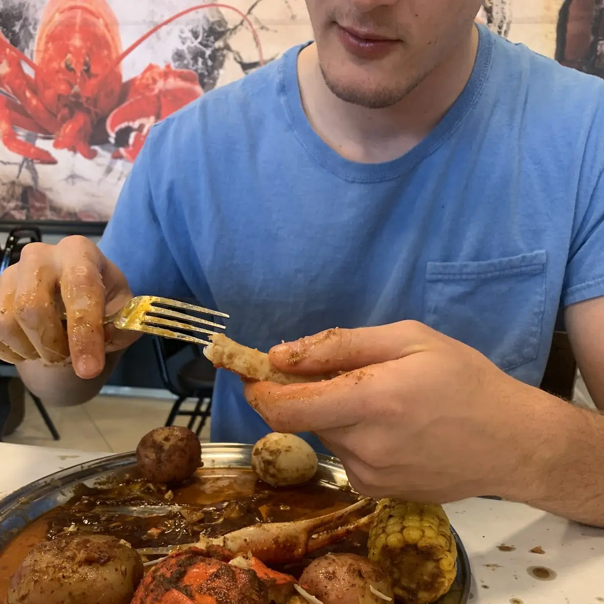 Steamed Seafood Combo