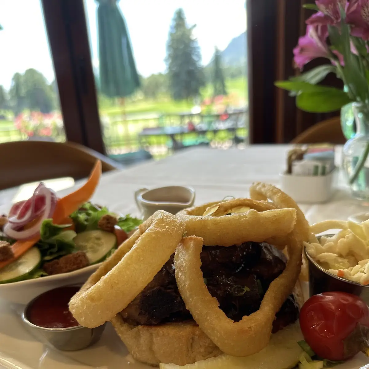 Open Face Ribeye Steak Sandwich