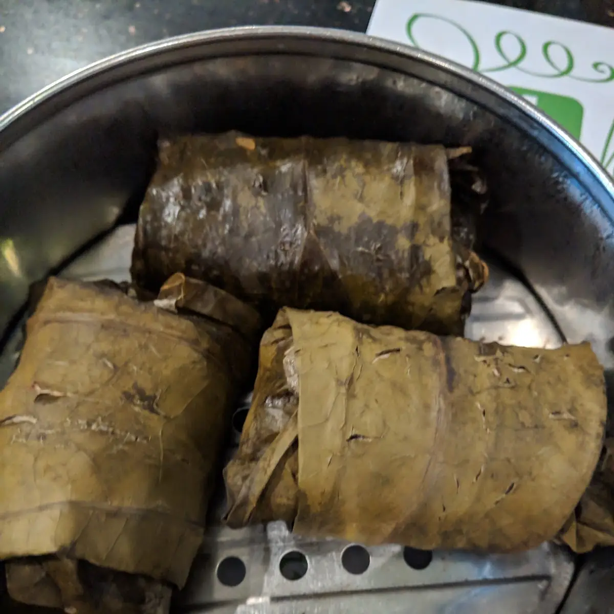 Sticky Rice in Lotus Leaf