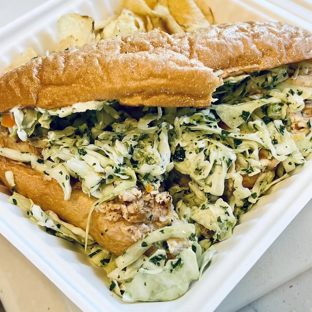Flipped Chicken Sandwich