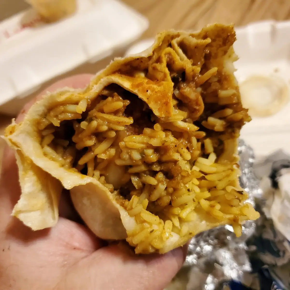 Tikka Masala Burrito