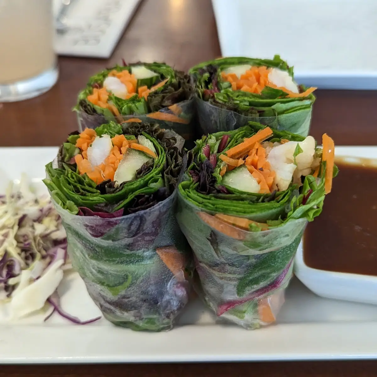 Spring Roll Grilled Shrimp