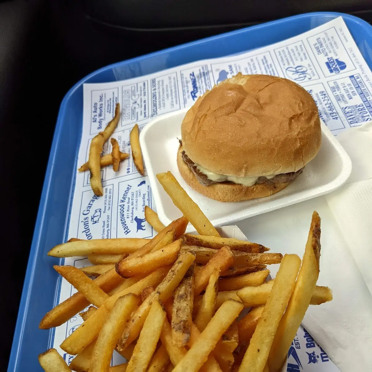 Cheeseburger & Fries