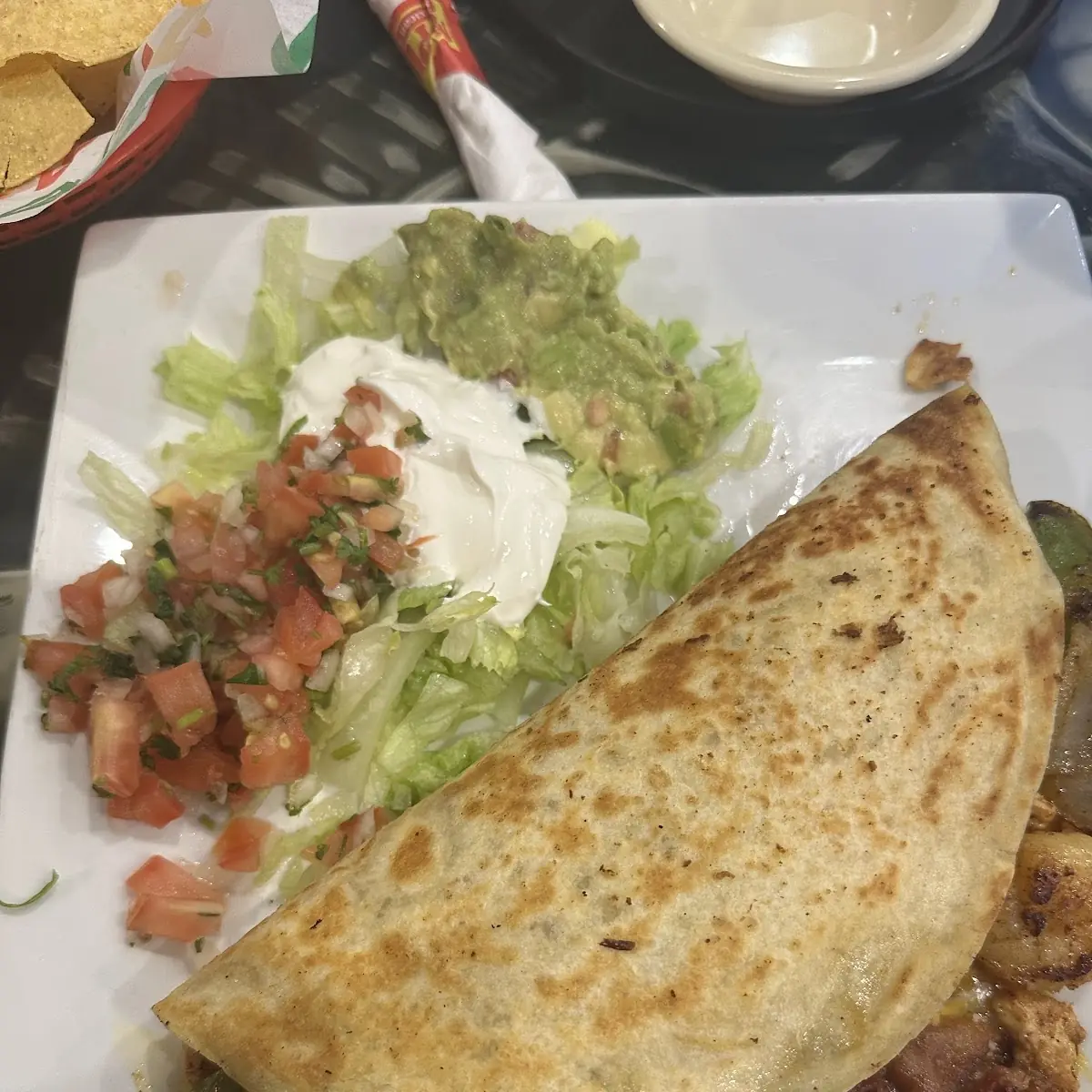 Shrimp Quesadilla Ala Cart
