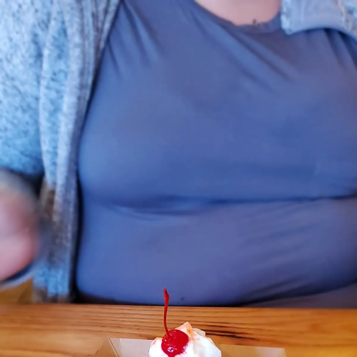 Fried not Fried Ice Cream Sundae