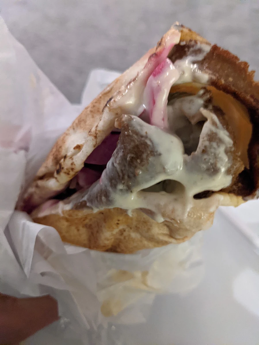 Large Ashley Hangover Donair, Basha Donair & Shawarma